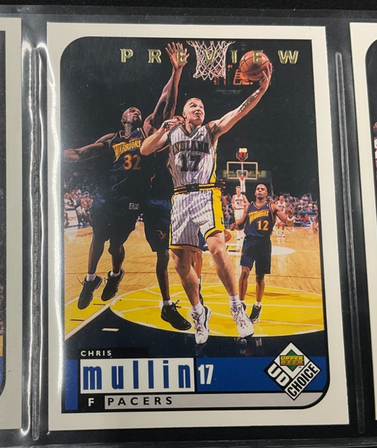 Chris Mullin Upper Deck UD Choice Preview 60 1998-99