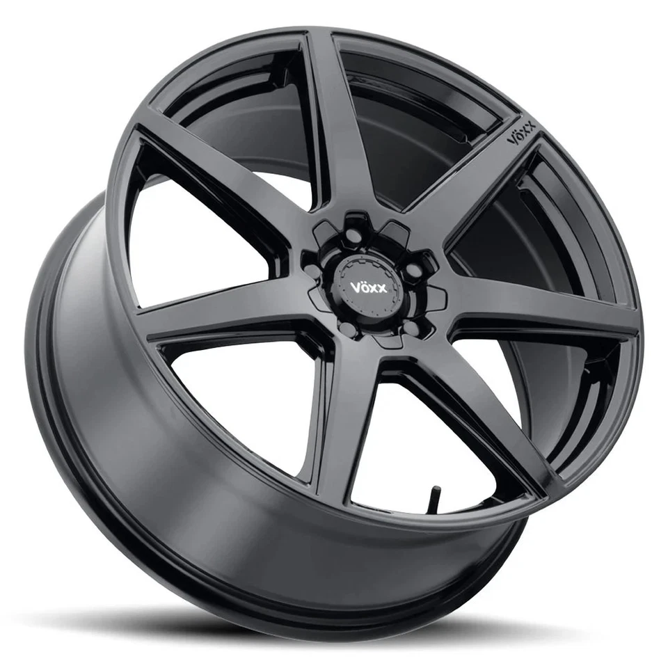 Voxx DESSO Wheels 20x8.5 (32, 5x120.65, 74.1) Black Rims Set of 4 Foto 3 de 3