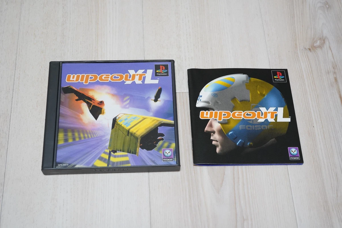 Wipeout XL PS1 PlayStation Complete NTSC-J Japan Japanese Version