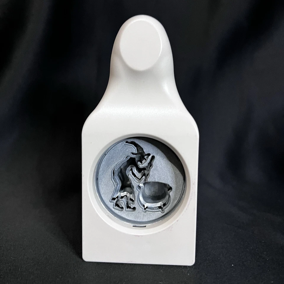 Large Martha Stewart LARGE WITCH CAULDRON Hand Punch Halloween Scrapbook - Image 3 of 4