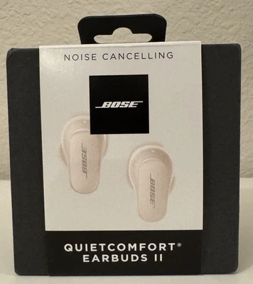 Bose QuietComfort Earbuds II Noise Cancelling Wireless Earbuds White Smoke New