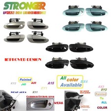 Reinforced Outside Outer Door Handle Front Rear Set 4 For 02-06 Nissan Altima Reinforced Outside Outer Door Handle Front Rear Set 4 For 02-06 Nissan Altima