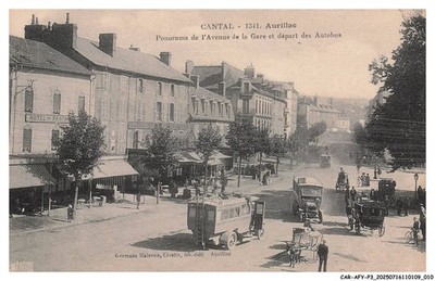 CAR-AFYP3-0127-15 - Aurillac - Panorama Von Der Avenue De La Gare