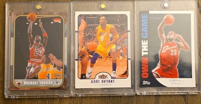 Who's the G.O.A.T - Michael Jordan Kobe Bryant LeBron James LOT - GET IT NOW!!