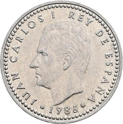 Spanien, 1 Peseta, 1986 - Bild 1 von 2