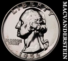 1956 Washington Quarter- Silver- Choice Gem Proof Luster No Reserve #J1656