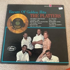Vinyl LP THE PLATTERS Encore Of Golden Hits Exc SR 60243