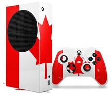 Skins XBOX Series S Console Controller Canadian Canada Flag