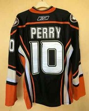 VINTAGE ANAHEIM DUCKS REEBOK CCM #10 COREY PERRY NHL ICE HOCKEY JERSEY SHIRT