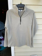 Lqo00018 Clique Summit Lady Half Zip Microfleece Gray Size S