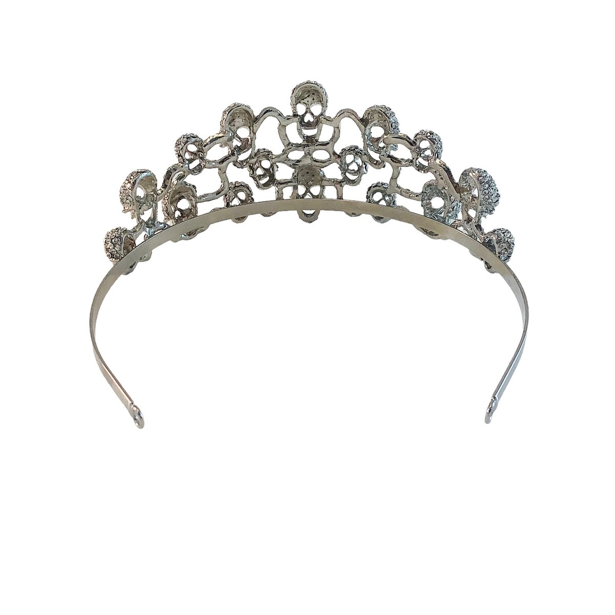 TIARA さま 専用！ Rhinestone Skull Crown Tiara Masquerade Gothic Sparkly Skull