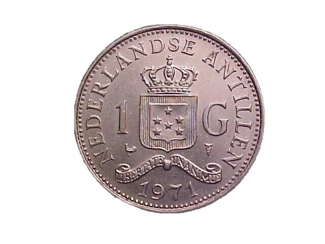 Níquel 1971 monedas de Holanda