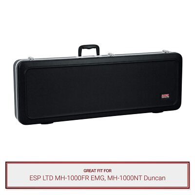 Gator Guitar Case fits ESP LTD MH-1000FR EMG, MH-1000NT Duncan