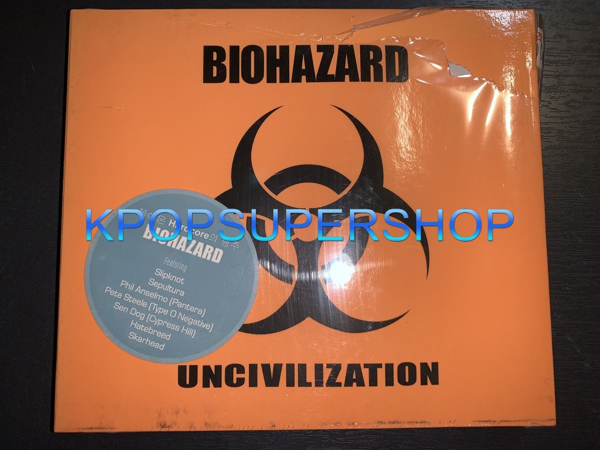 入手困難！BACTERIA 　LOST　CD Biohazard Album Uncivilization CD Booklet Slipcase New Sealed Rare