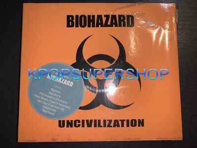 Infection/B.u.h：未開封CD Biohazard Album Uncivilization CD Booklet Slipcase New Sealed Rare
