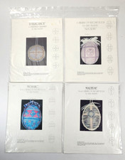 Julie Sackett 4 Patterns Stitching Charts 3 E...