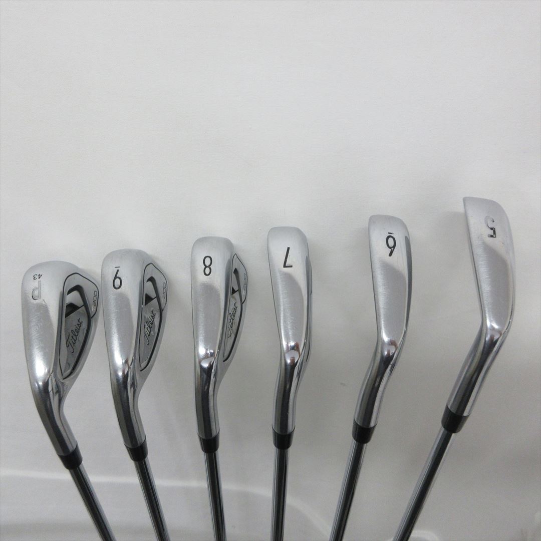 Titleist Iron set Lefthanded Titleist T200 Stiff NS PRO 950GH neo 6