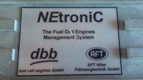 SISTEMA DE GESTIÓN DE MOTOR DE PILA DE COMBUSTIBLE DBB AFT NETRONIC 243/99/001 - Imagen 2 de 8