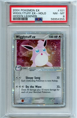 Wigglytuff ex graded PSA 8 for sale on eBay