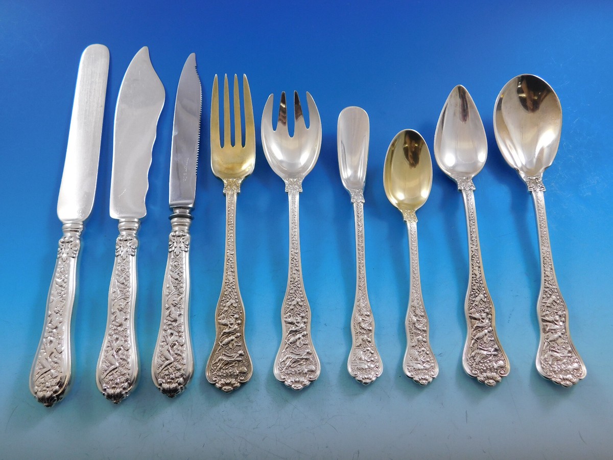 Olympian by Tiffany and Co Sterling Silver Flatware Set 12