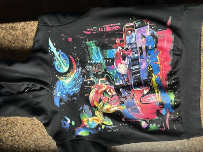 Juice Wrld x Vlone Galaxy Hoodie Black FW21 Size Small