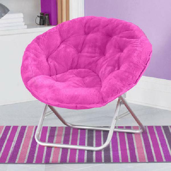 girls saucer chair