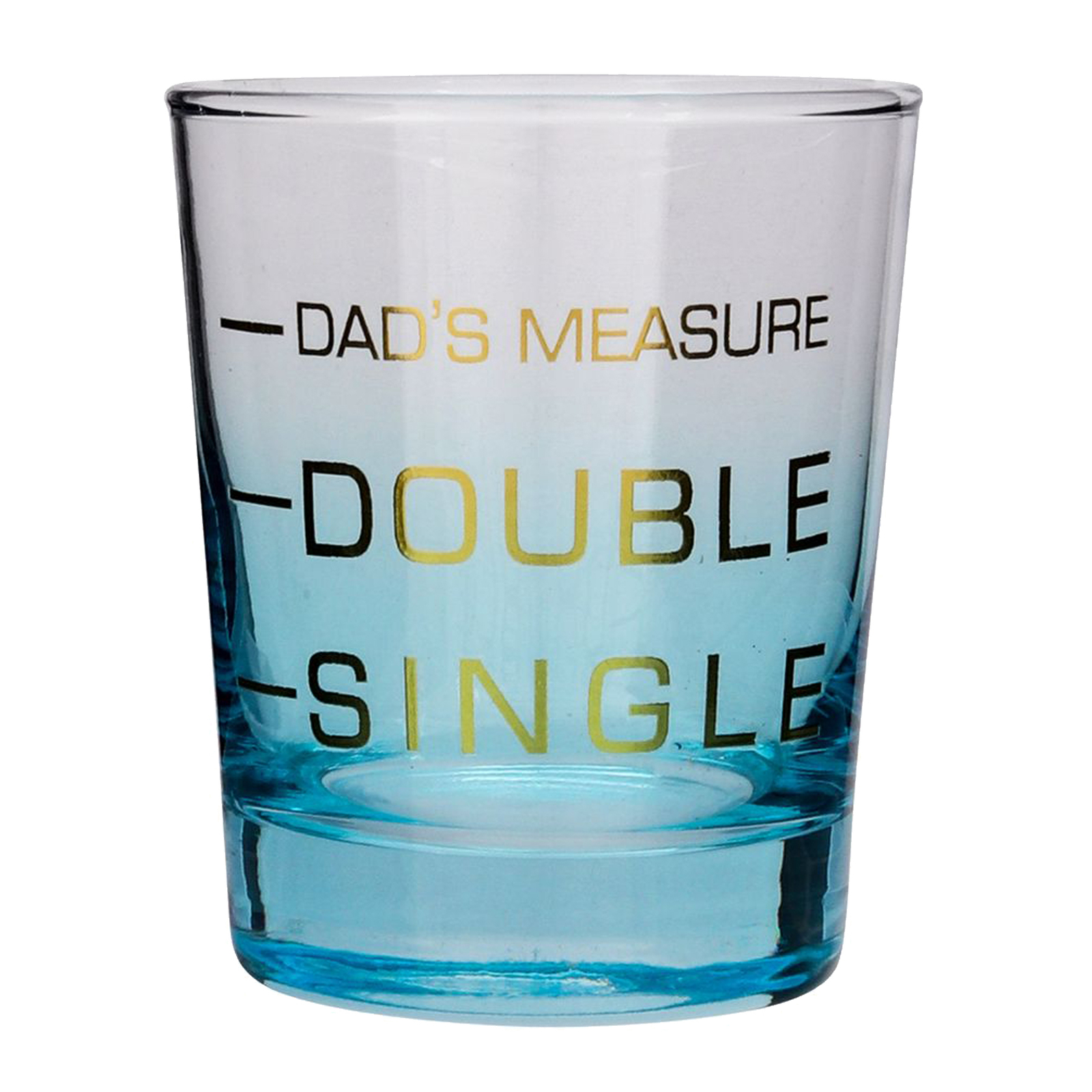 Dad's Measure Whisky Glass - Father's Day / Birthday Gift-image