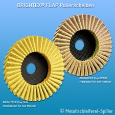 Eisenbl&auml;tter BRIGHTEX&reg; Polierscheibe, Vliesscheibe, Polier Zubeh&ouml;r, Polierpaste