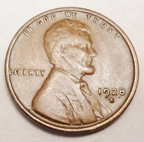 1928 S Lincoln Wheat Cent / Penny  *VF - VERY FINE*  **FREE SHIPPING**