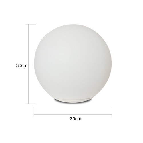 Solar Ball Light IP65 Waterproof Outdoor RGB Pathway Lawn Spike Lamp 30CM - Picture 21 of 30