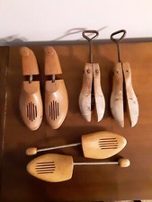 Vintage lot of Wood Shoe Trees Stretchers - various sizes - great condition