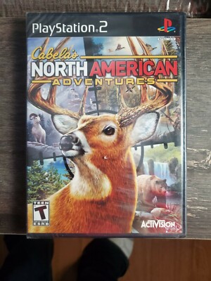 Cabela's North American Adventures (Sony PlayStation 2, 2010) brand new sealed