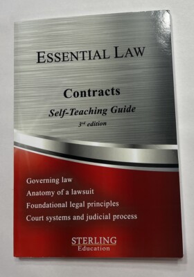 Contracts: Essential Law Self-Teaching Guide 3rd Edition