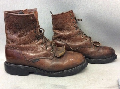 ariat men's lace up work boots