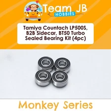 Tamiya Countach LP500S, B2B Sidecar, BT50 Turbo - 4 Pcs Sealed Bearings Kit