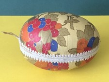 Antique Easter Egg Candy Container ART DECO FRUIT Paper Mache Germany Dresden