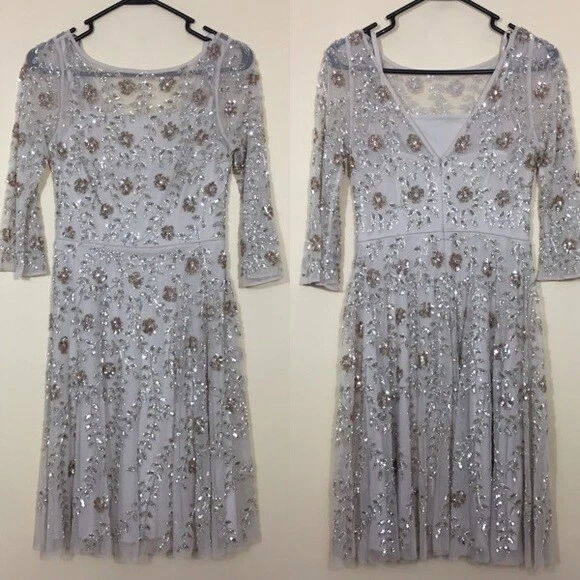 Vestido Aidan Mattox Sun Valley Talla 0 Foto 3 de 4