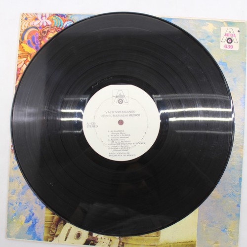Valses Mexicanos Mariachi Mexico disque vinyle LP très bon état + album - Photo 3/4