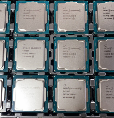 Intel Celeron G4930T 3 GHz SR3YQ Dual Core 2MB 35W FCLGA1151 CPU Processor