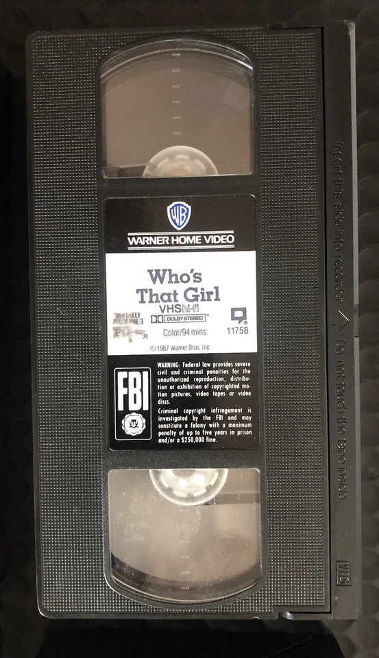 Madonna 4-Pack VHS Movies - In Good Condition Foto 4 de 4