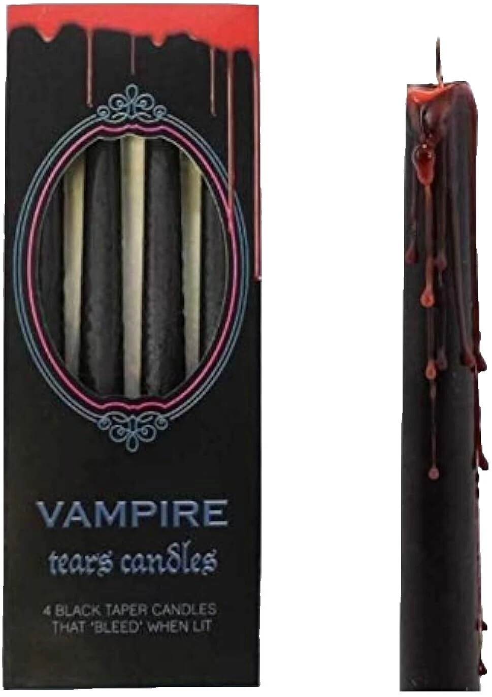 Negro Velas Sin perfume