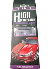 Rayhong 3-in-1 Quick Car Paint Coating Spray 100ml – Clean Polish Repair