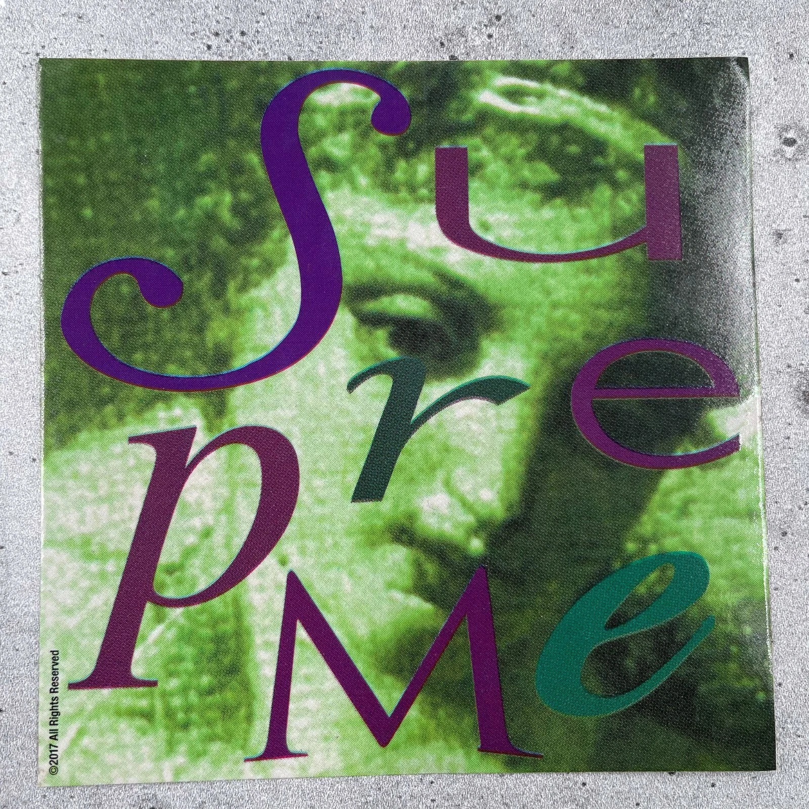 Autocollant sticker statue suprême Vénus accessoires 100% authentiques