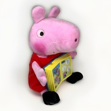 PEPPA PIG PLUSH Interactive Read with Me Works No Books Only Plush V-Tech