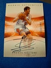 2004 ANDRES NOCIONI UPPER DECK SP AUTOGRAPHED AUTO CARD #144 BULLS NETS /1499