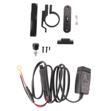 QC3.0 Motorcycle USB + Type-C Charger Waterproof Cell Fast Charger Au2714-