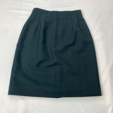 Charter Club Skirt 4P Petites Pine Green Wool Pencil