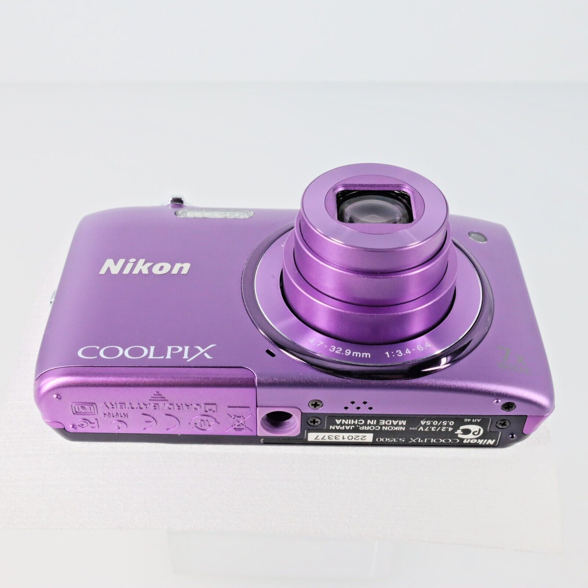 NIKON　ニコン　COOLPIXS3500 パープル Amazon.com : Nikon COOLPIX S3500 20.1 MP Digital Camera with
