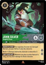 Disney Lorcana Archazia's Island - 109 John Silver Vengeful Pirate Rare Non Foil