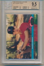 1992 Stadium Club Dome Shawn Green (Rookie Card) (#67) (All 9.5 Subs) BGS9.5 BGS